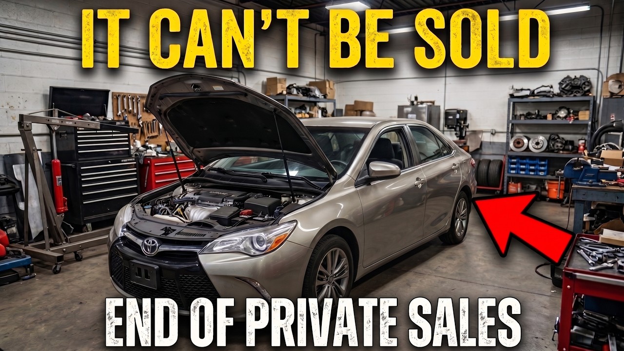 Why You Can't Sell Your Own Car Anymore (The End of Private Sales)