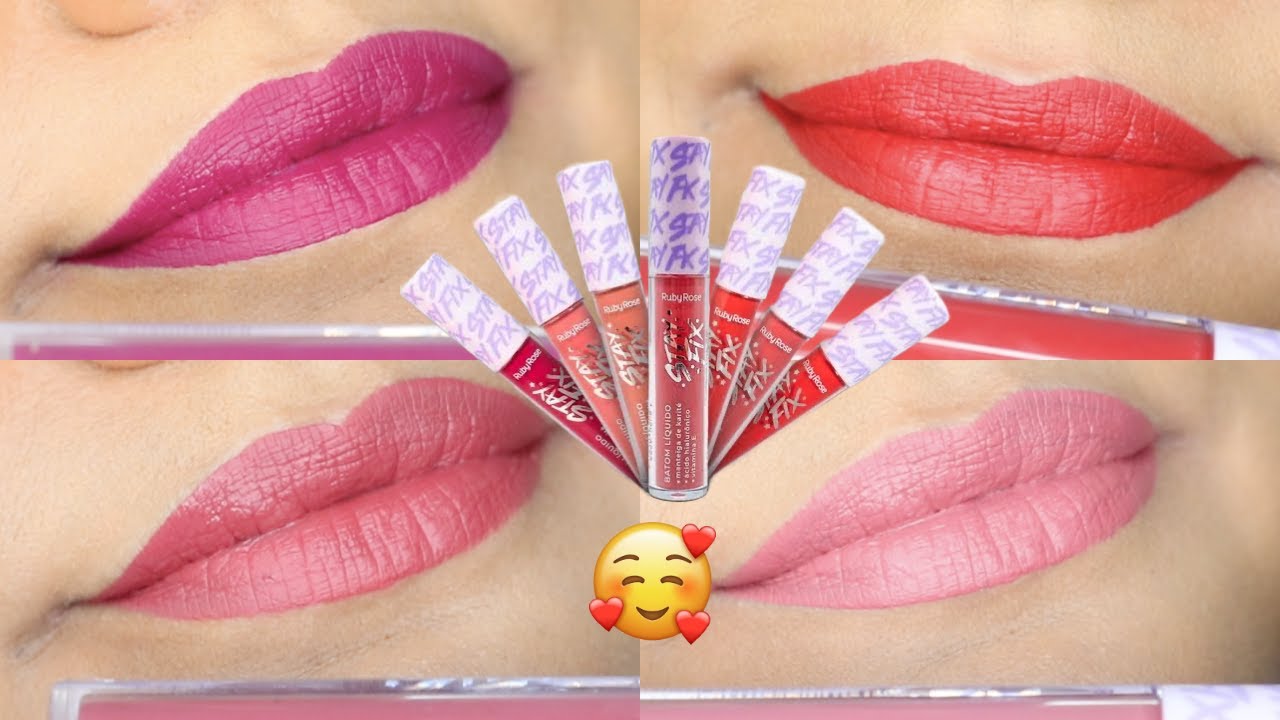 BATOM RUBY ROSE STAY FIX RESENHA