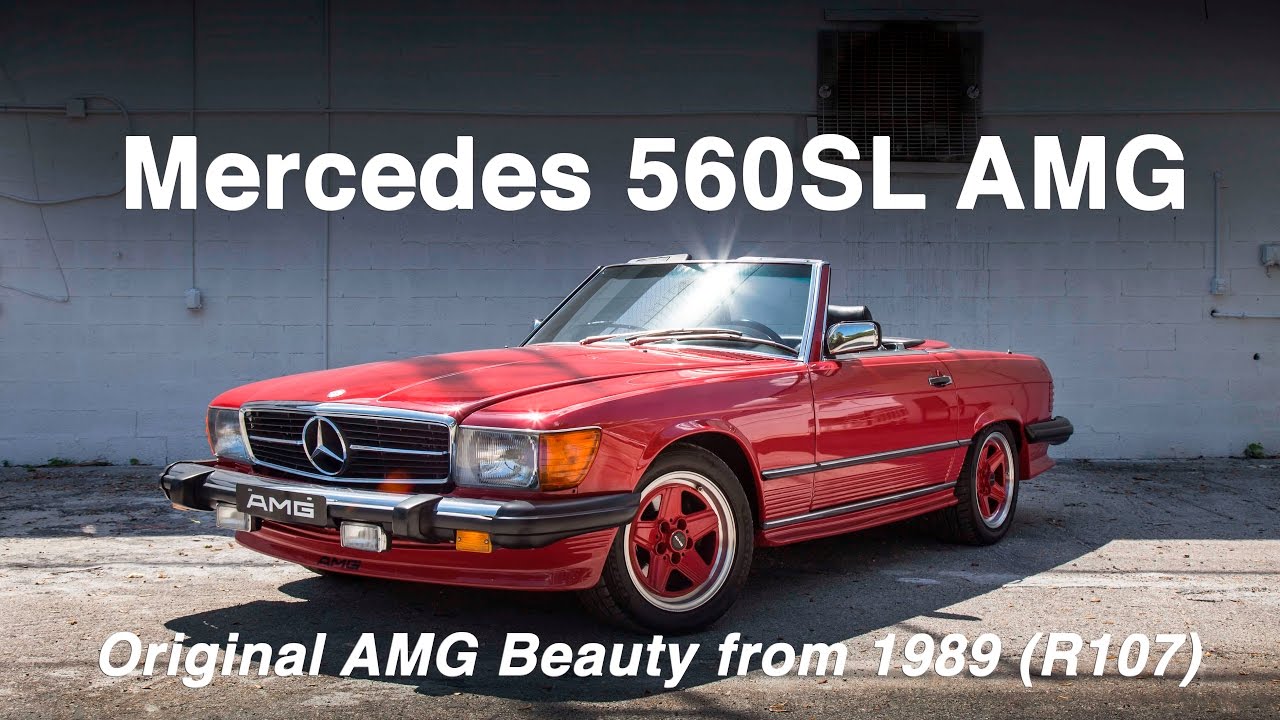 Mercedes-Benz 560SL AMG - An Original Beauty from 1989 (R107)