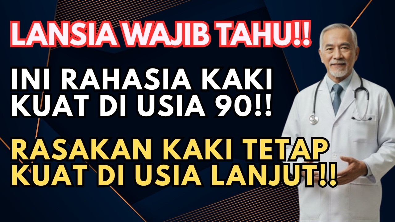 Apa Rahasia Kaki Kuat Baja di Usia 90? Semuanya Terjawab Disini!!