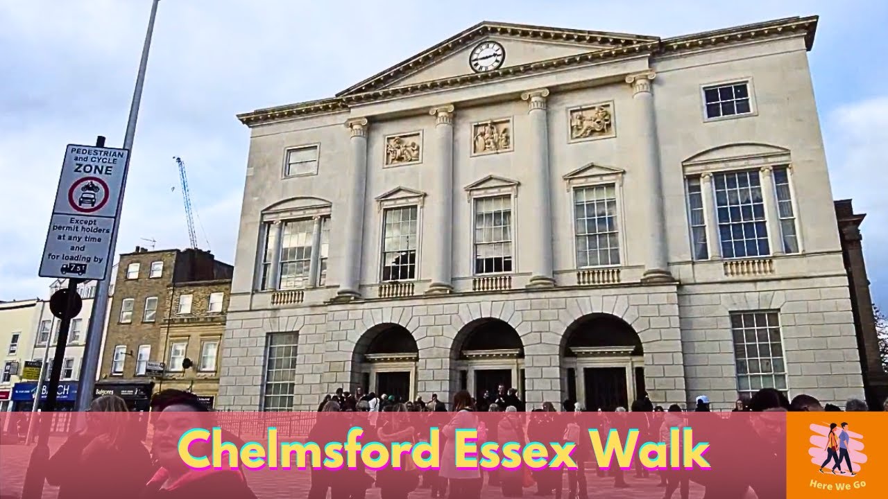Chelmsford Walk 2024 | Essex | POV HD | HereWeGoWalks