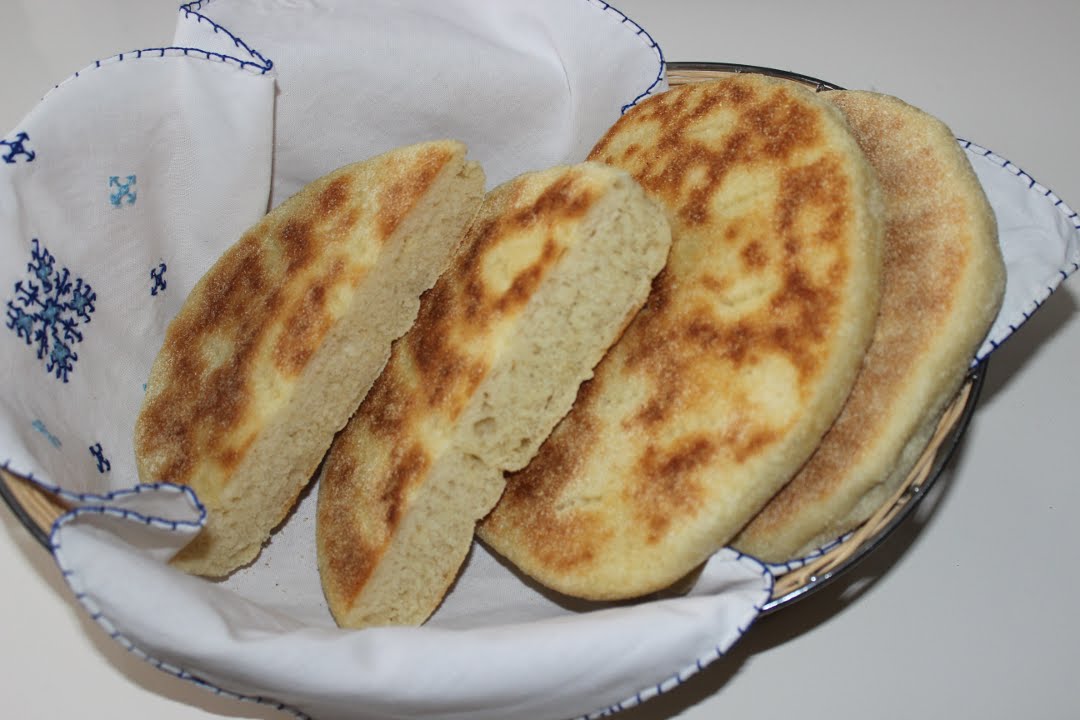 Marokkanisches Pfannenbrot / Batbout - Matlou