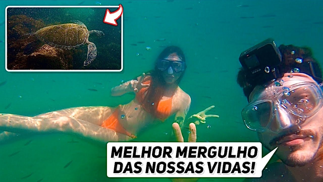 FOMOS PRA MELHOR PRAIA DE MERGULHO DO ESTADO (Fiz a boa)