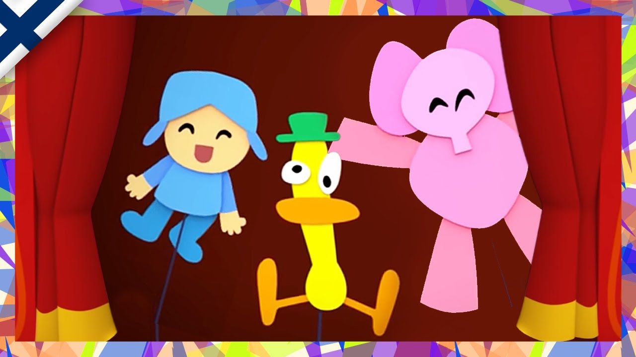 Nukketeatteri! [ 2x35 ]  | POCOYO Suomeksi | Hauskoja Piirrettyjä Lapsille | Lastenohjelma