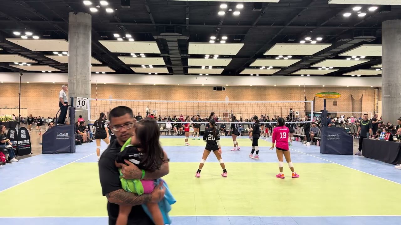 Kaulukoa coach James 14U vs sas 14 Kaya set 2