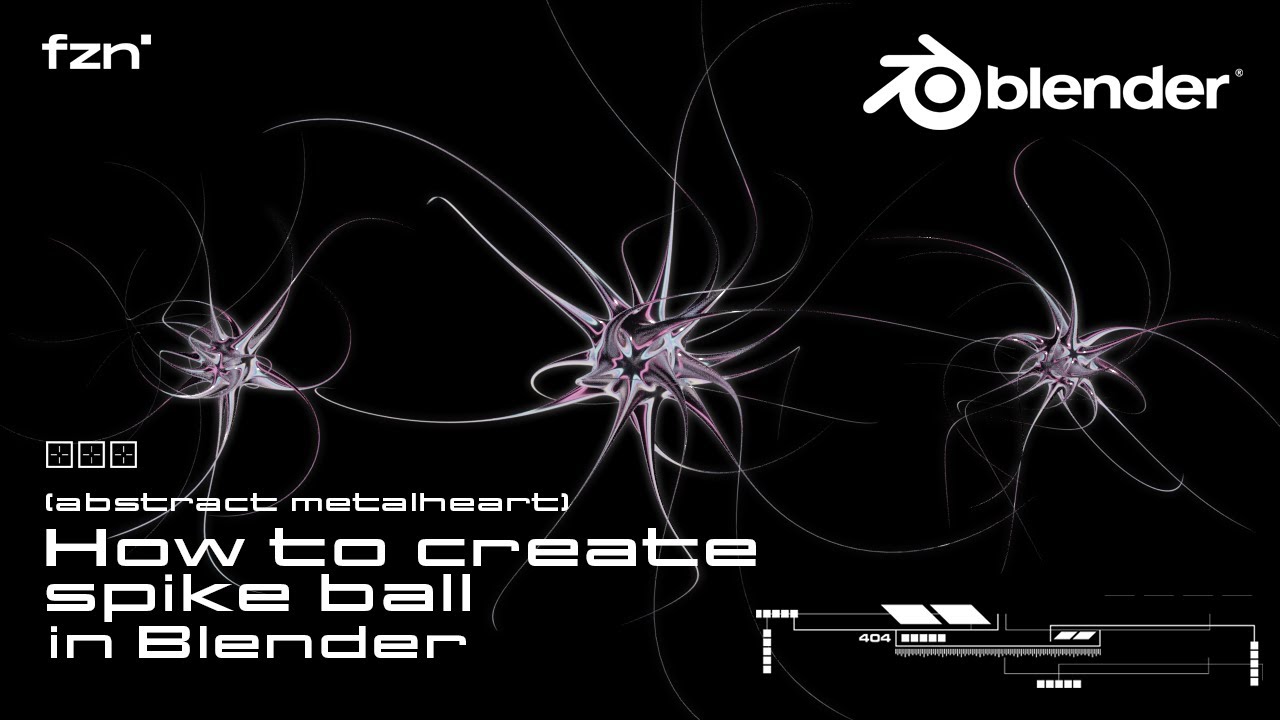 How to create Abstract Metalheart 