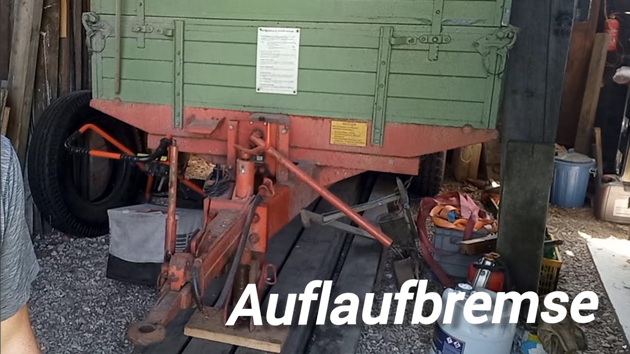 Auflaufbremse, was ist denn hier los?