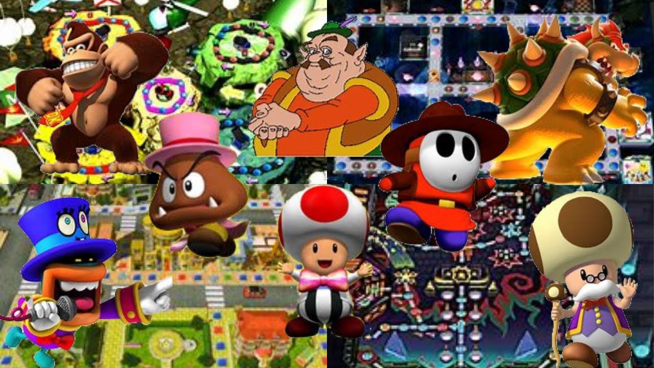 Рейтинг всех досок Mario Party, часть I (1-8, DS и Super)