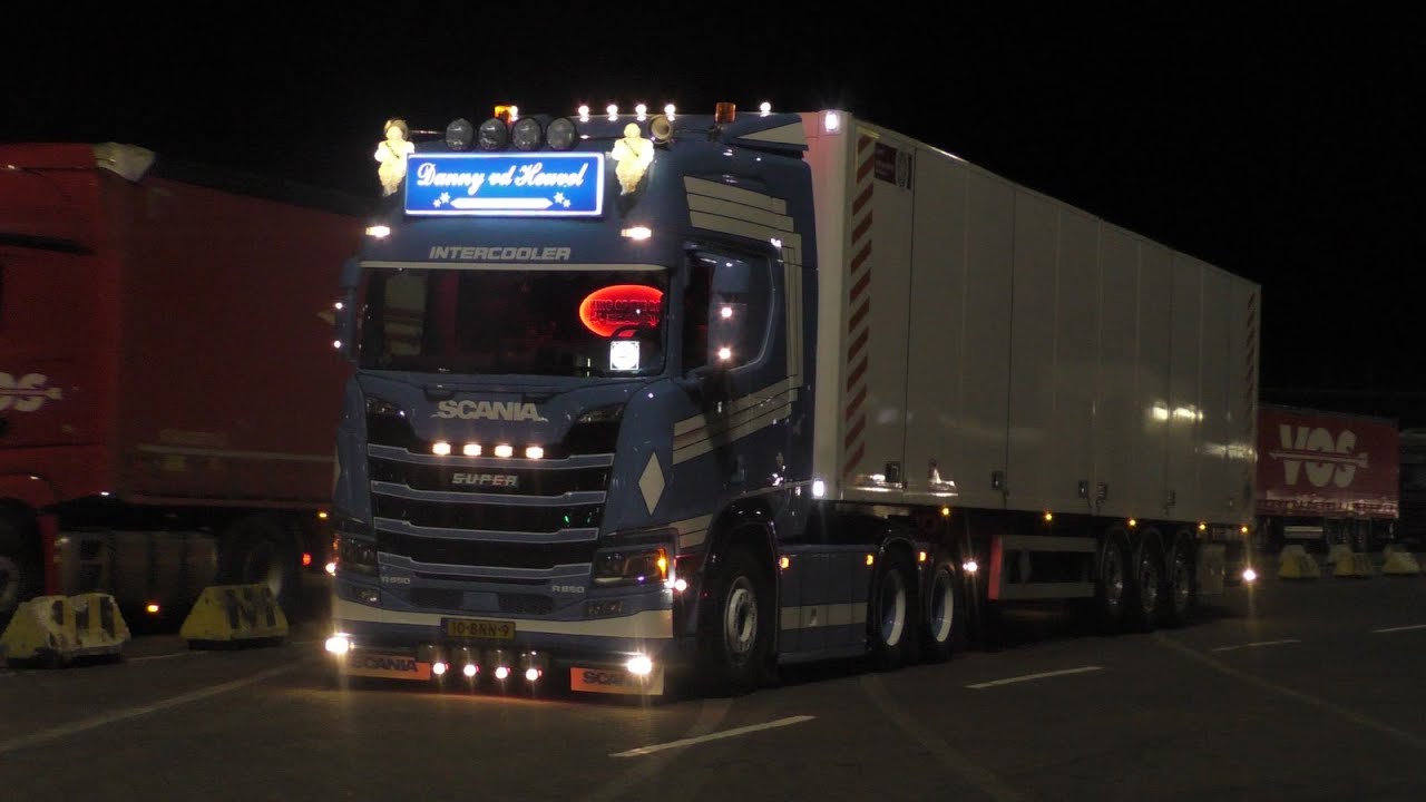 Showtrucks at Travemünde ( Some open Pipes) R.DE JONG, Danny vd Heuvel, Iterson & More