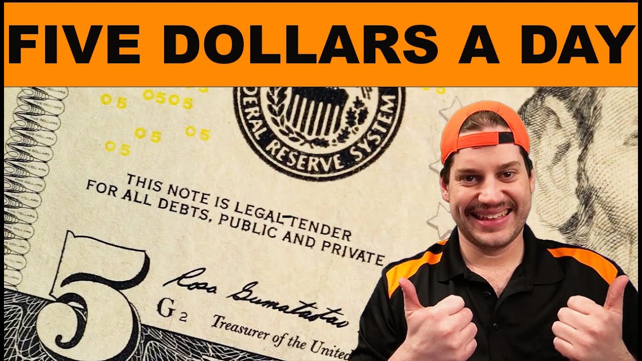HOW TO BECOME A MILLIONAIRE WITH $5 A DAY