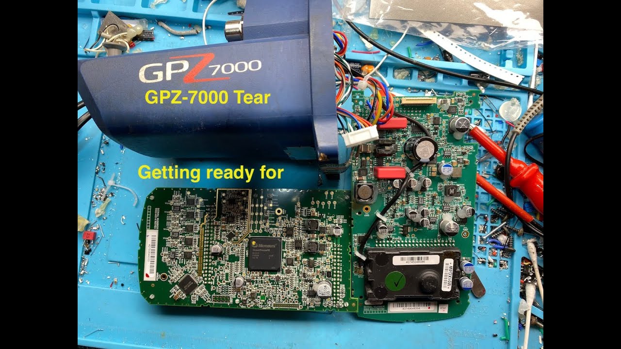 Minelab GPZ-7000 tear down and getting it ready for mods and upgrades.