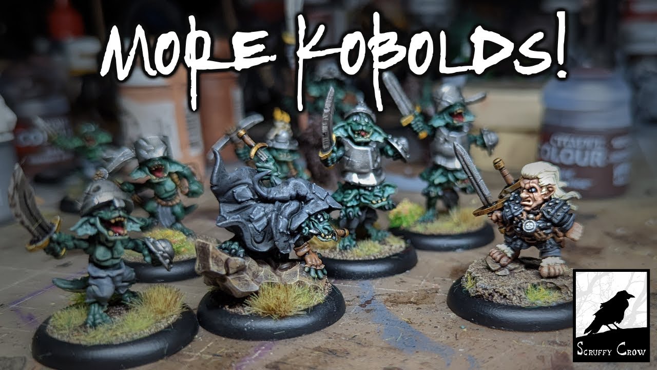 Kobold Clan Part 2 - More Multipart Kobolds from Warp Miniatures Digital Worksop
