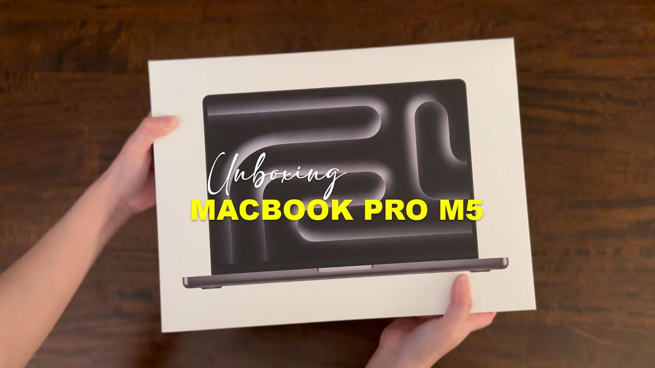 Unboxing: Macbook Pro M5 #unboxing #m5 #apple #MacBookPro