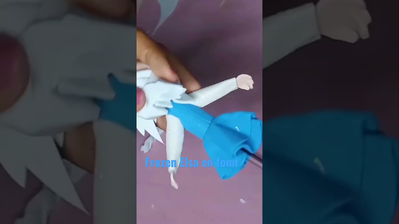 Frozen Elsa en fomi 