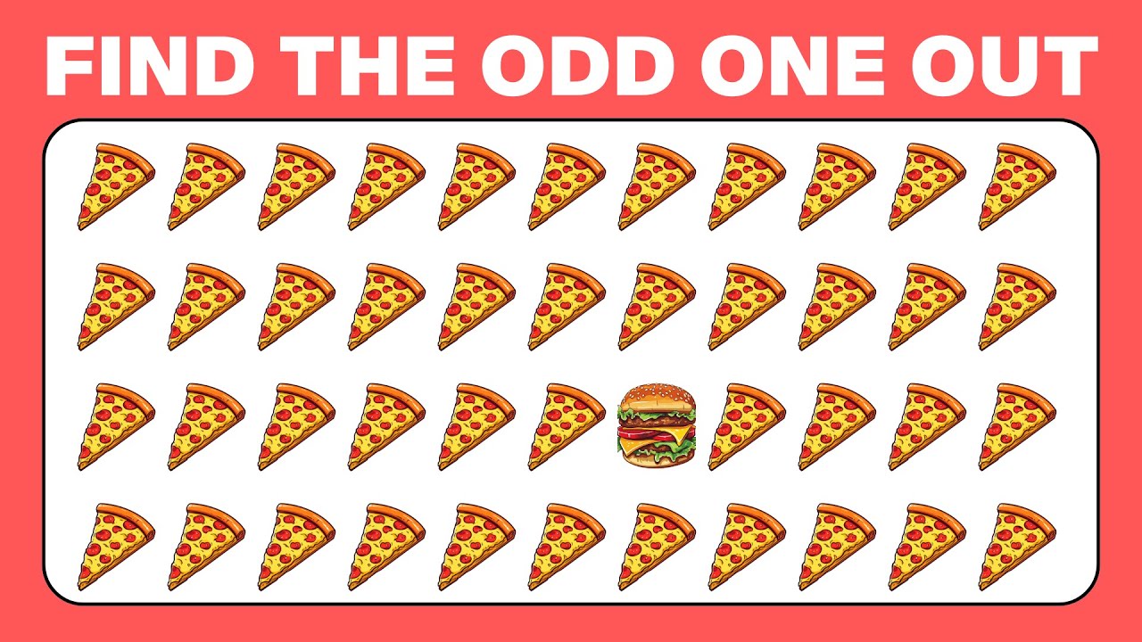 Find the ODD One Out | Emoji Quiz | Easy, Medium, Hard, Impossible