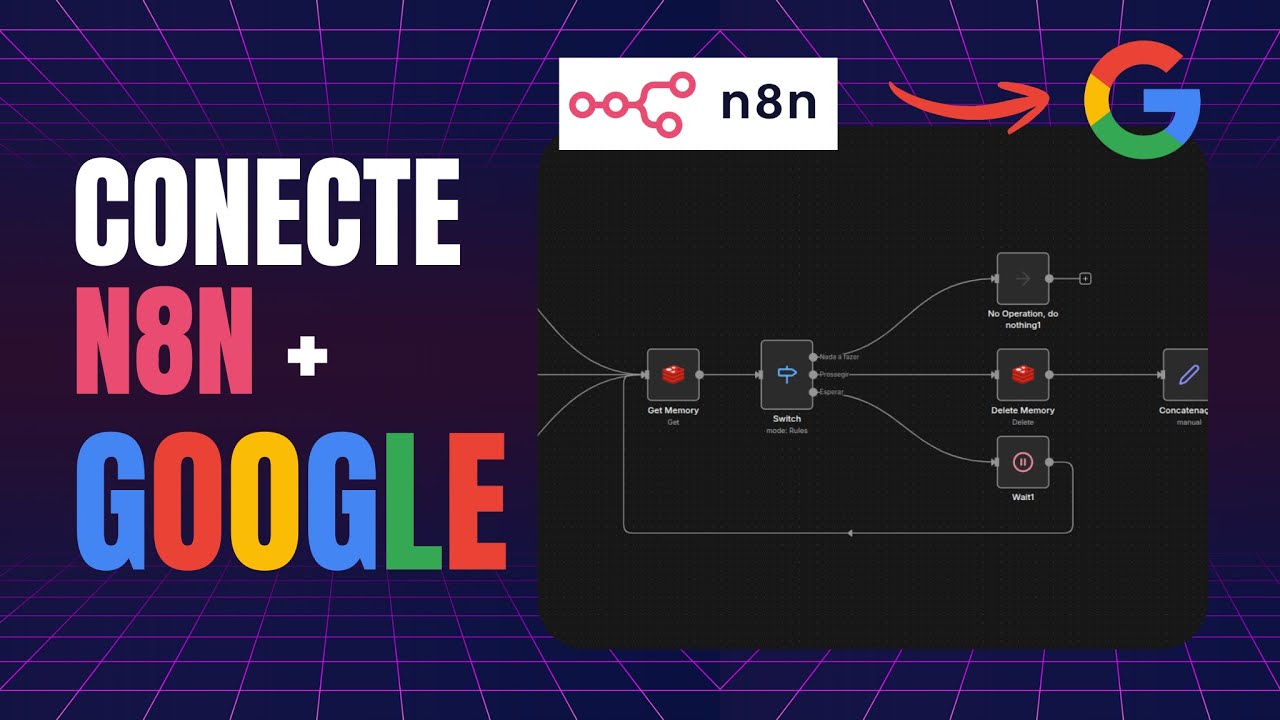 Como Conectar o Google ao N8N (Tutorial Fácil Credenciais)