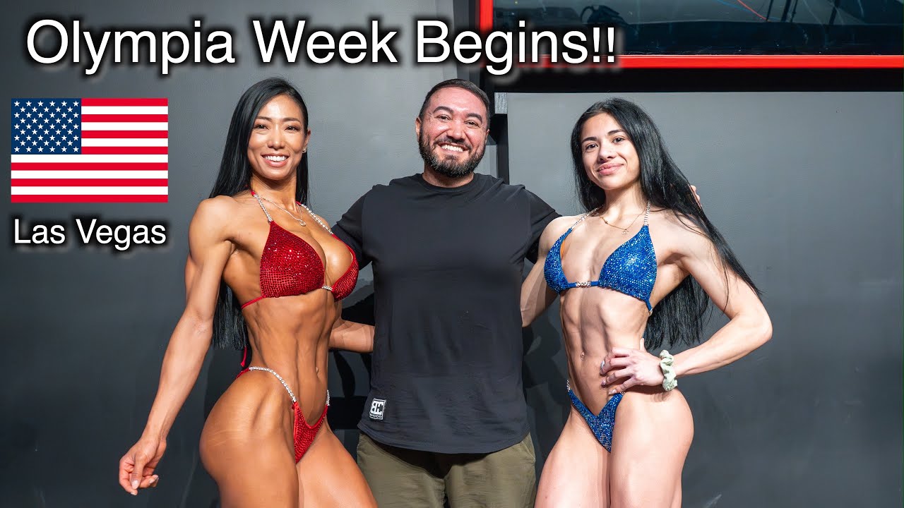 ❶【OLYMPIA】チームに合流して、いよいよ最終段階!! ラストスパート頑張ります😊