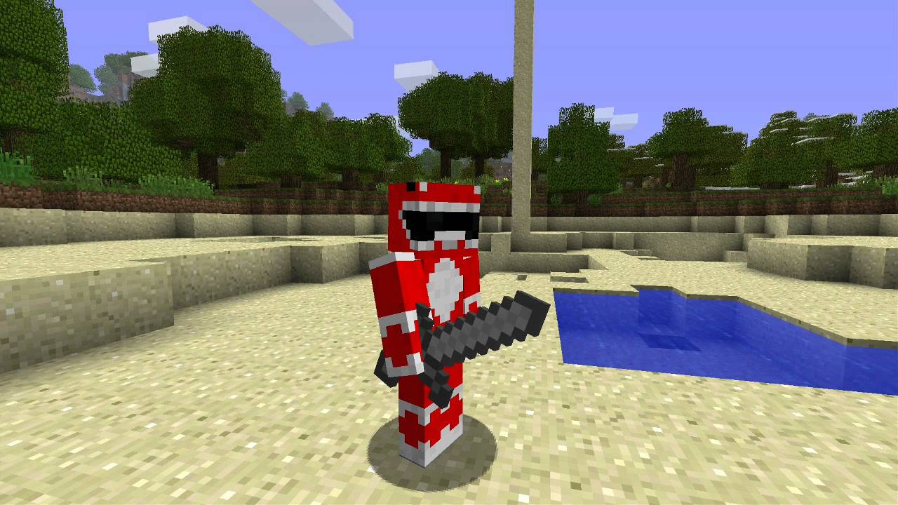 Minecraft - Power Rangers theme