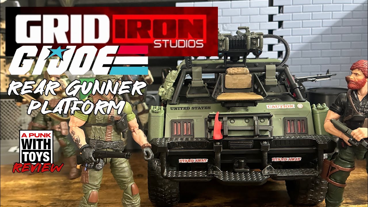 Gridiron Studios GI Joe Vamp Rear Gunner Platform Review