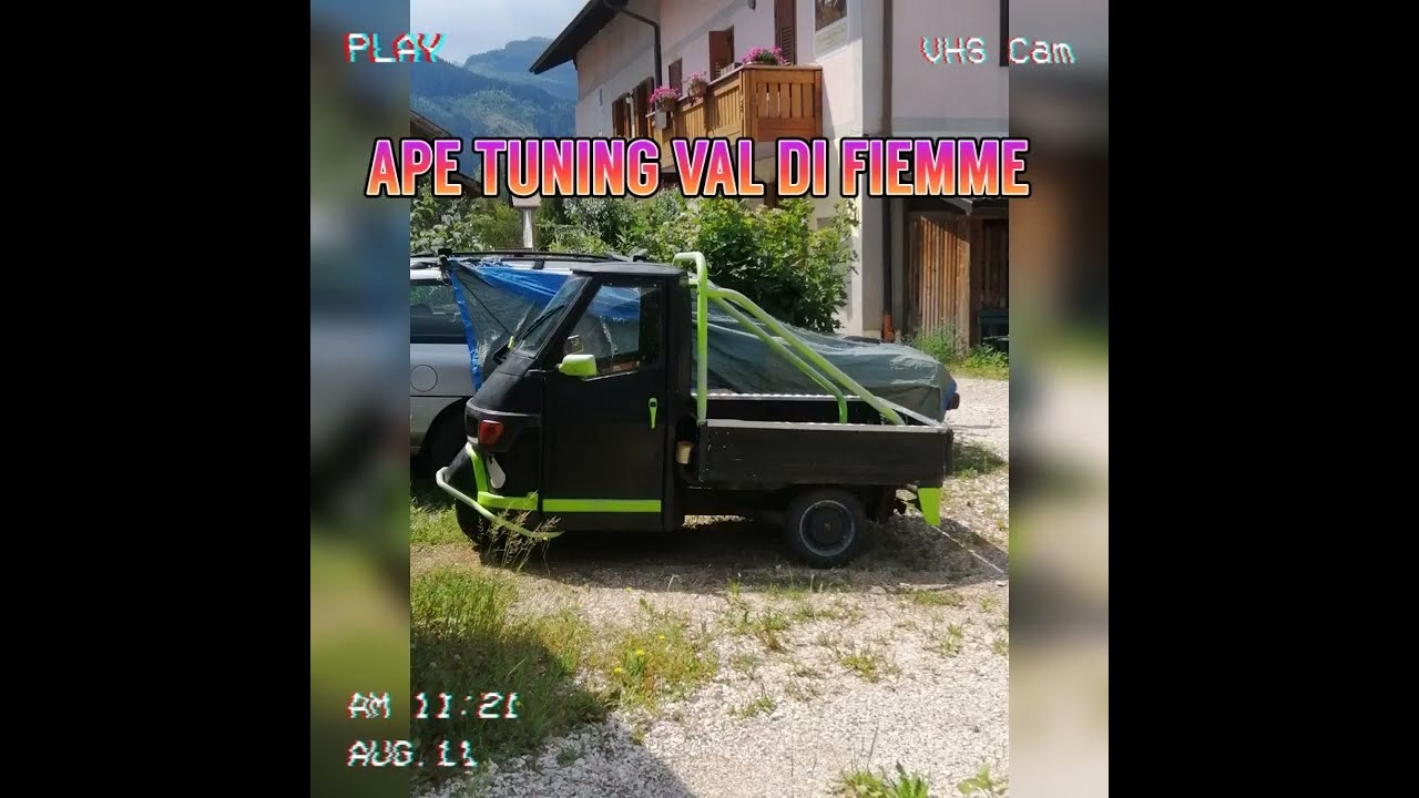 Ape tuning val di Fiemme 2022