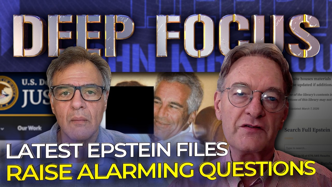 Latest Epstein Files Raise Alarming Questions with Nick Bryant | DEEP FOCUS with John Kiriakou