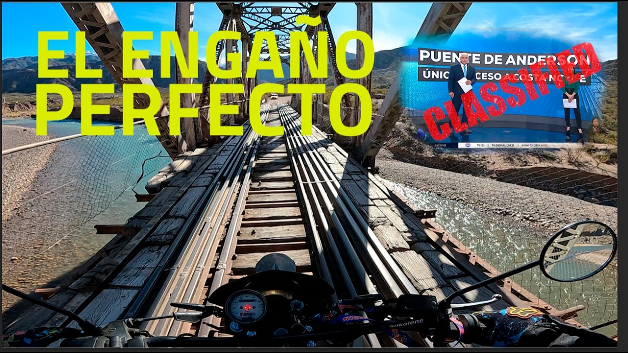Construi el puente de Anderson y lo cruce ! | Sali en la TV y en la Radio 😎