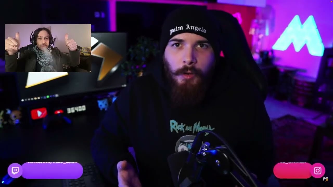 M89Gamer reagisce ad una delle mie prime live su Twitch