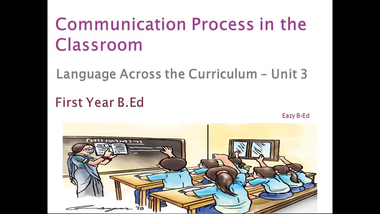 Communication Process in the Classroom