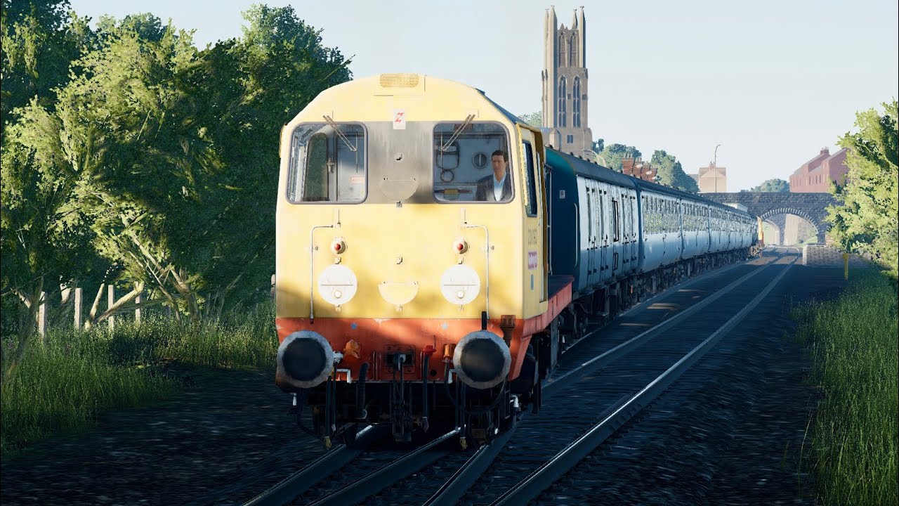 TSW 5: Ormskirk - Burn Naze with passenger train