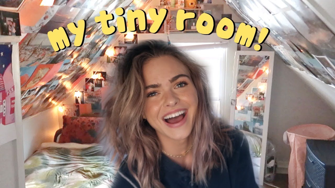 MY TINY ROOM TOUR *pinterest VSCO girl vibes* | Summer Mckeen