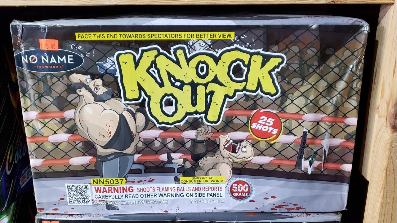 Knockout 500g- No Name Fireworks