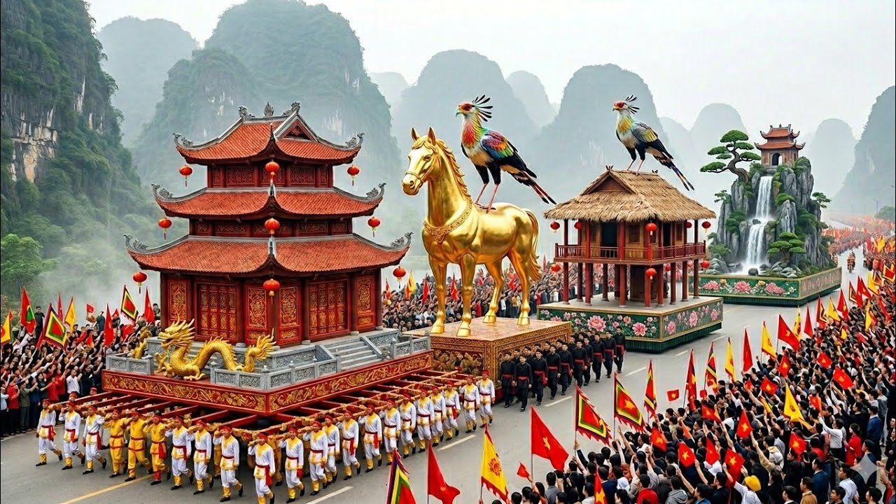 Фестиваль CHUA HUONG Parade 2026 | Крупнейший культурный праздник Лунного Нового года во Вьетнаме