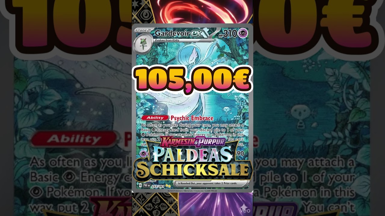 Top 3 Pokemn Karten aus Paldeas Schicksale