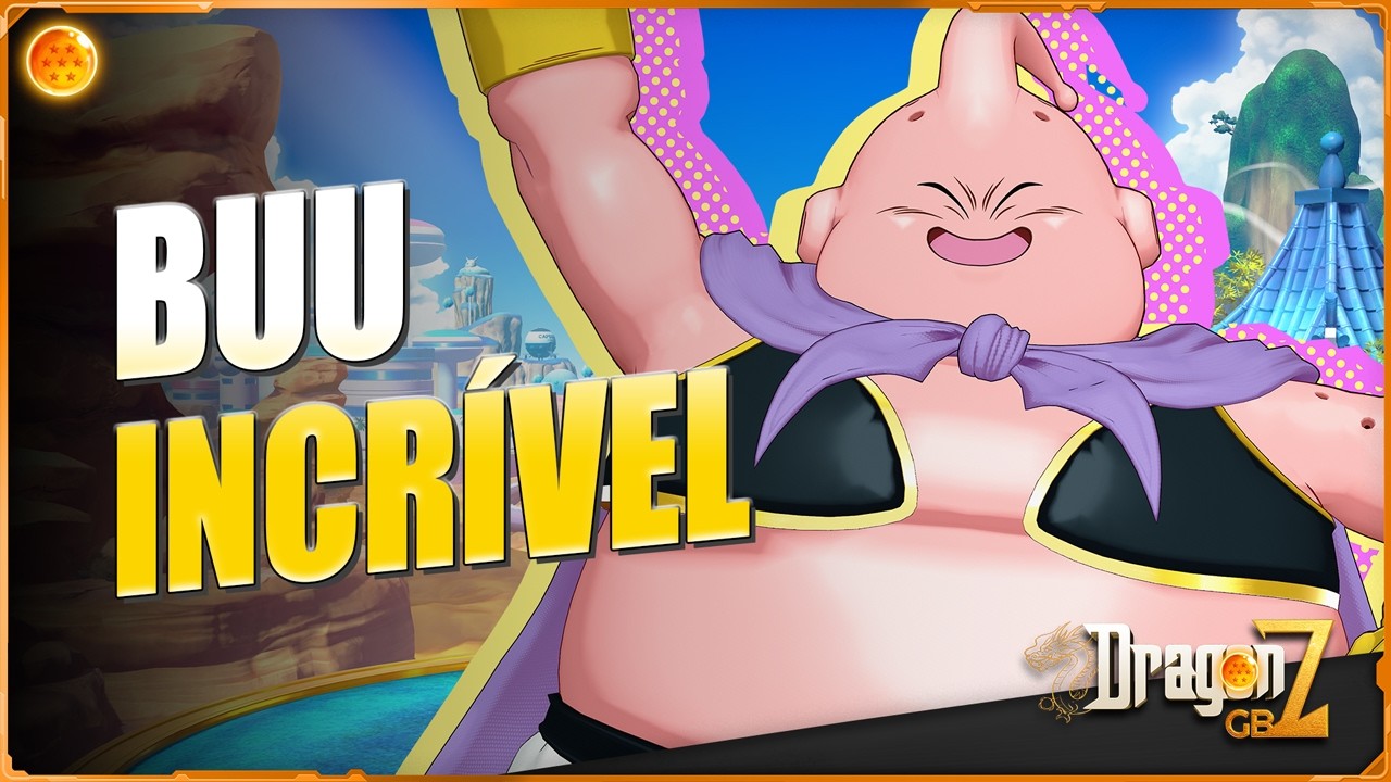 MAJIN BUU É INCRÍVEL E EU POSSO PROVAR! (COMO JOGAR) - DRAGON BALL GEKISHIN SQUADA