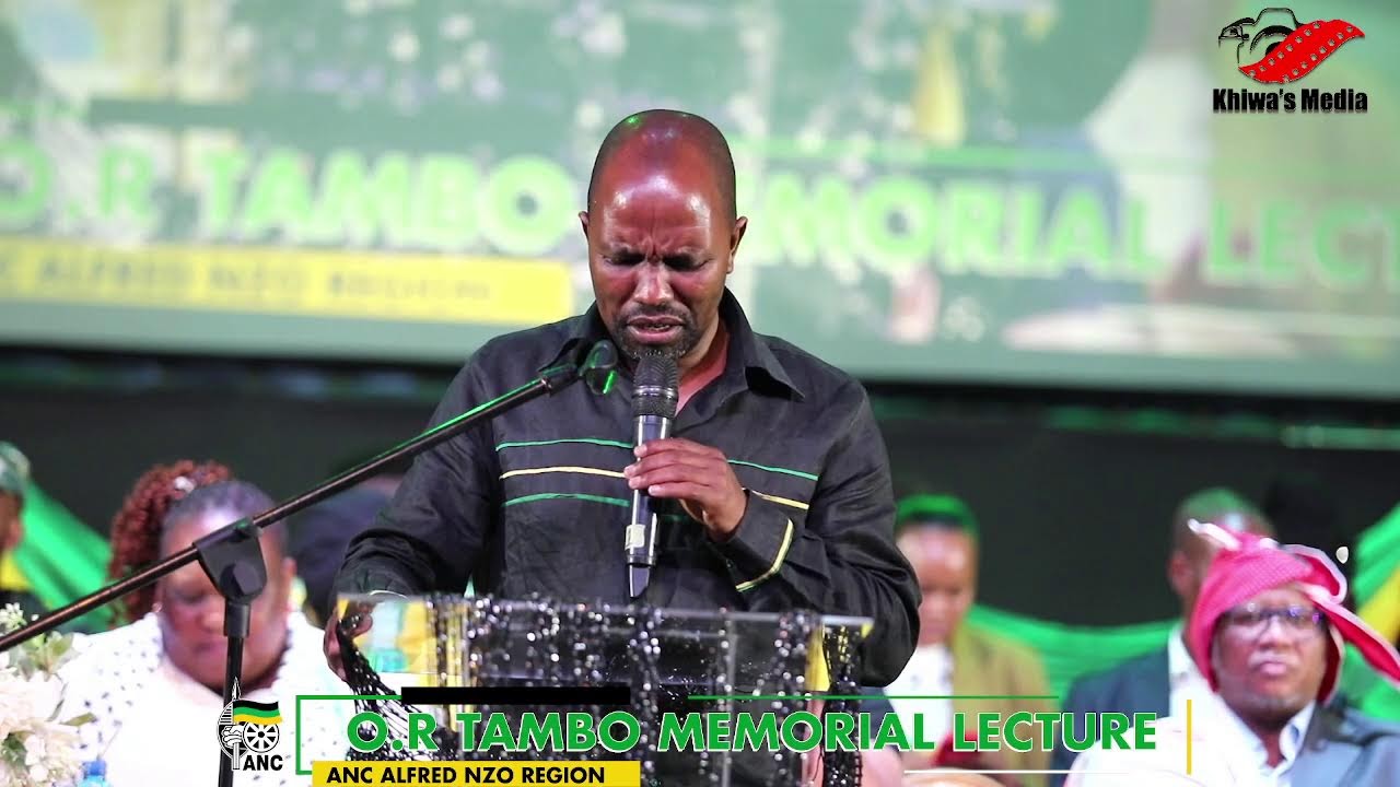 [LIVE NOW]  O.R TAMBO MEMORIAL LECTURE