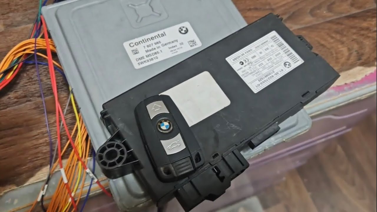 بي ام برمجة مفتاح مفقود BMW X5 program lost all keys