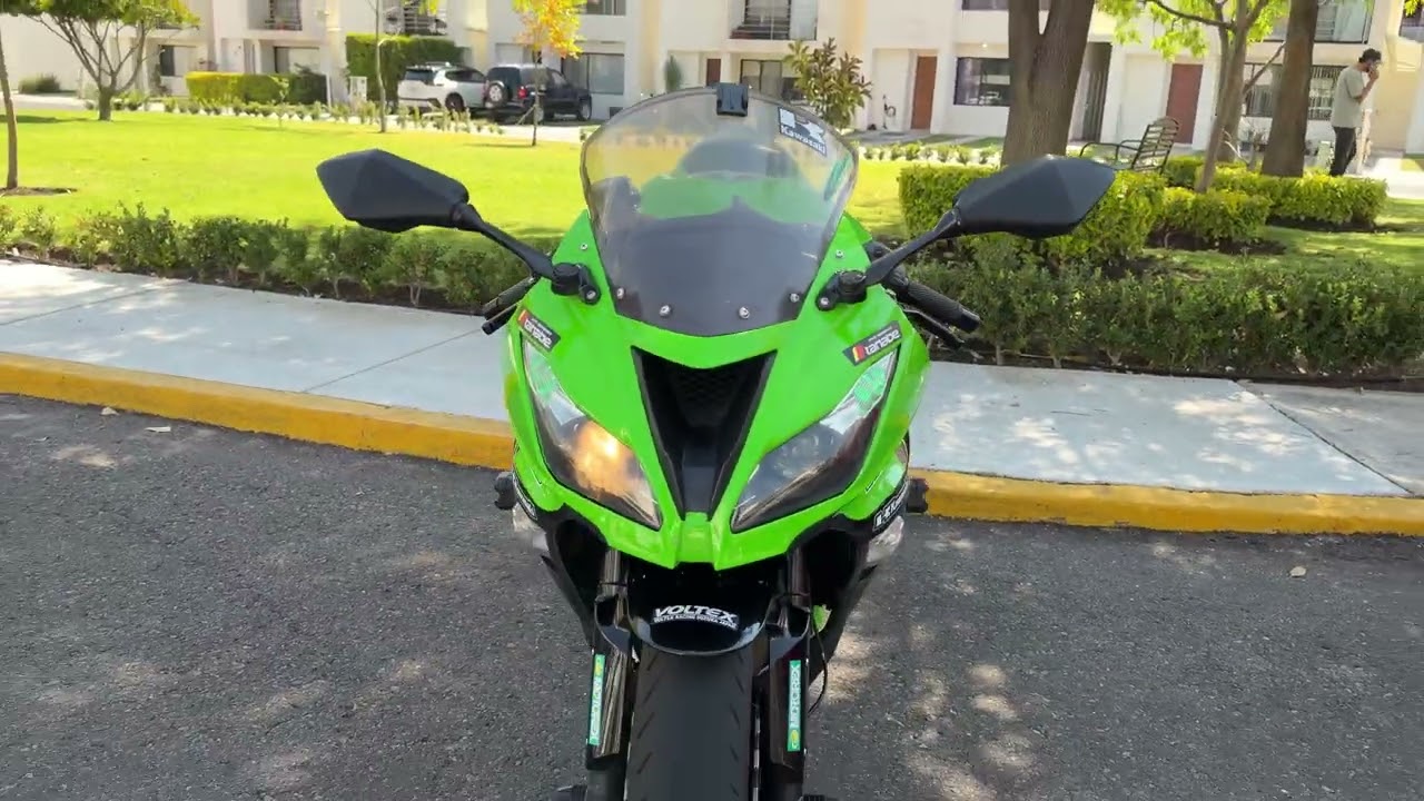 Recorrido Kawasaki ZX 600R 2016