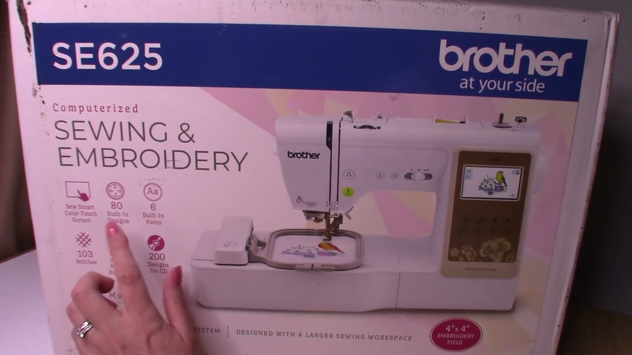 My Big Surprise, Unboxing my Brother SE625 Embroidery Sewing Machine