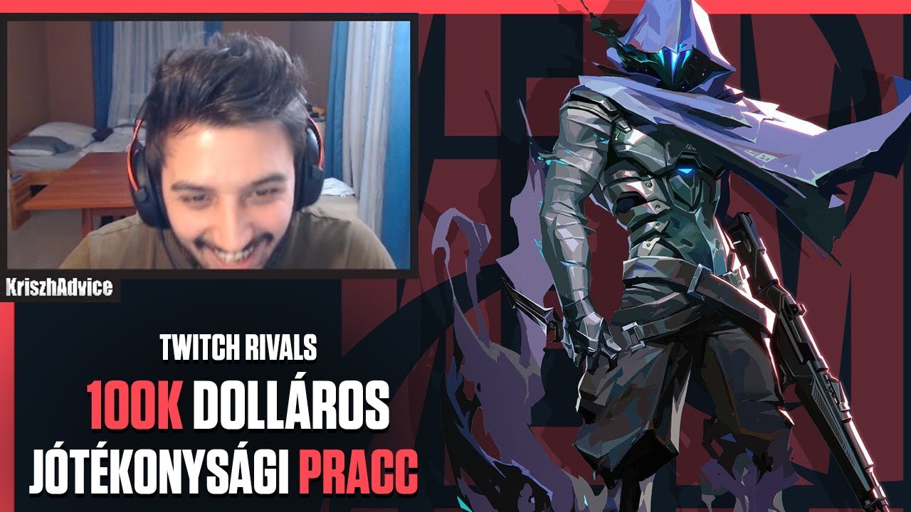100k DOLLÁROS JÓTÉKONYSÁGI PRACC feat KODIAK & bLYYY | Twitch Rivals (Valorant)