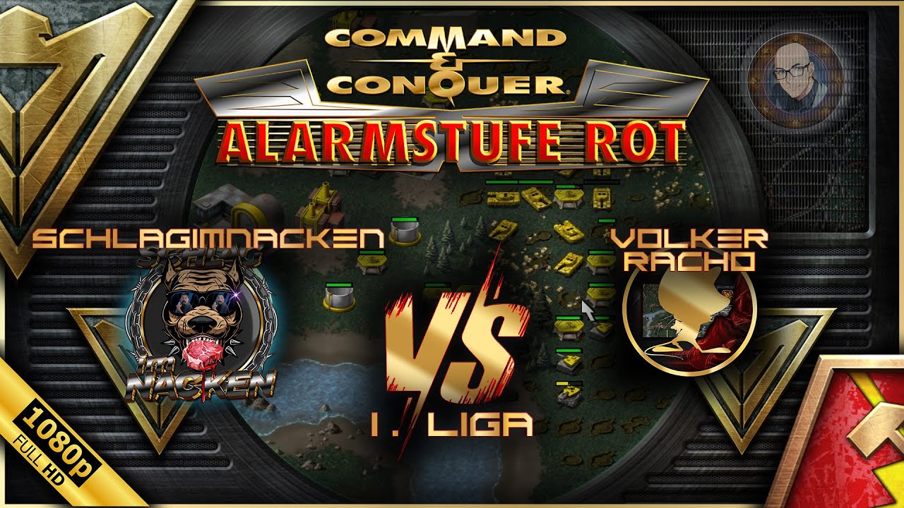 Command and Conquer Red Alert eSports Classic League 2025 | Schlagimnacken vs VolkerRacho