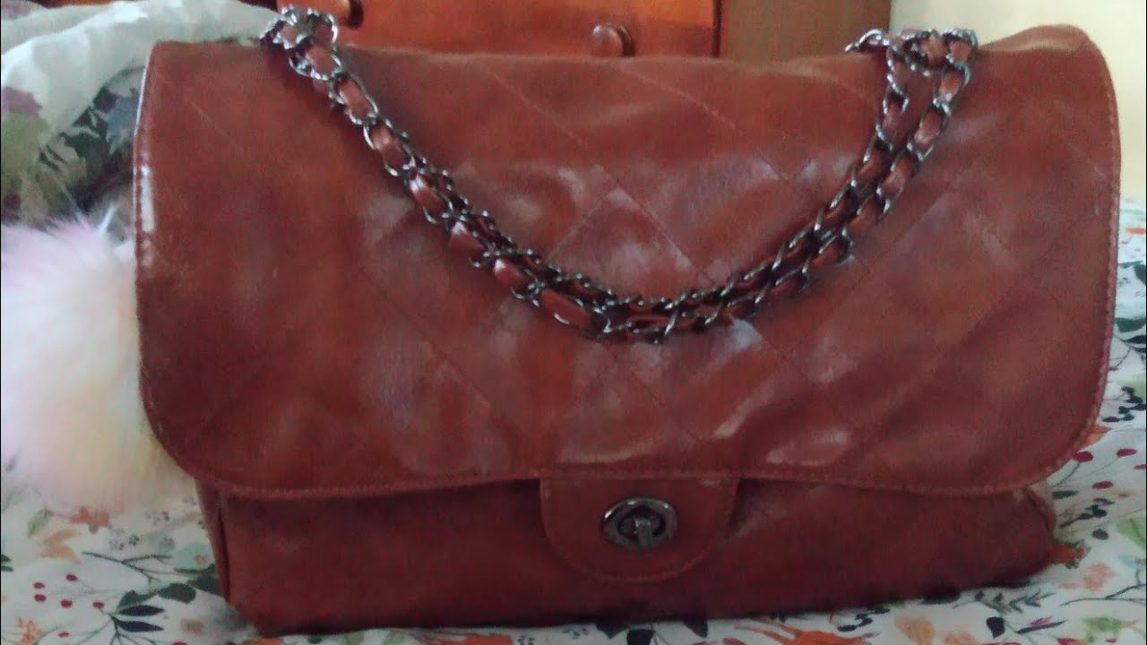 What's In My Vintage Chanel Dupe Bag?!?! $11 Dupe Bag