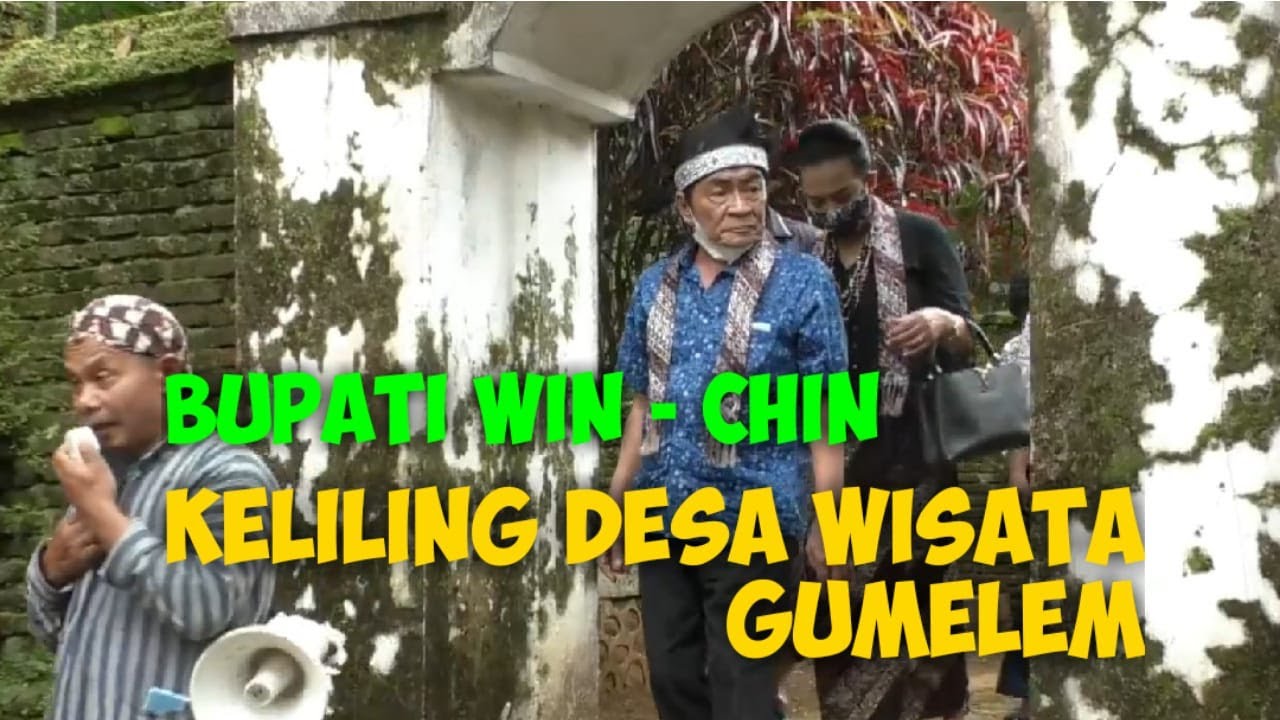 Bupati Banjarnegara Keliling Desa Wisata Gumelem