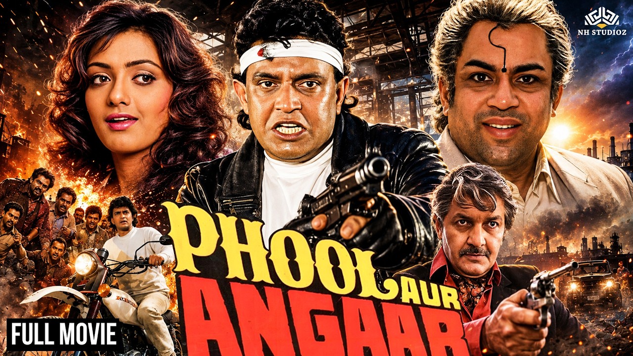 Phool Aur Angaar | Full (UHD) Movie | Mithun Chakraborty | Shantipriya & Paresh Rawal | Action Movie