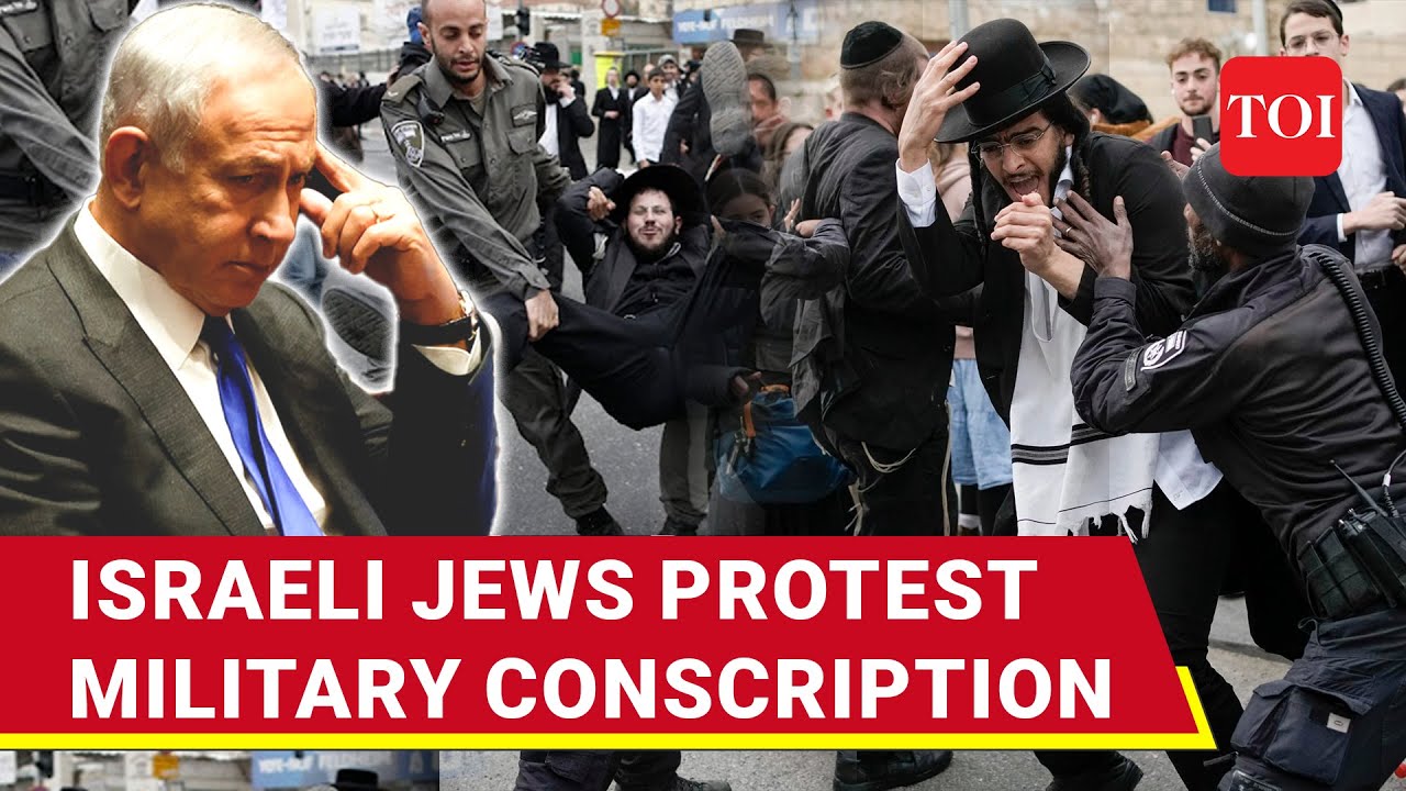 'Prefer Death Over IDF': Israeli Jews Refuse To Join Military Amid Gaza War | Haredi Law | Watch