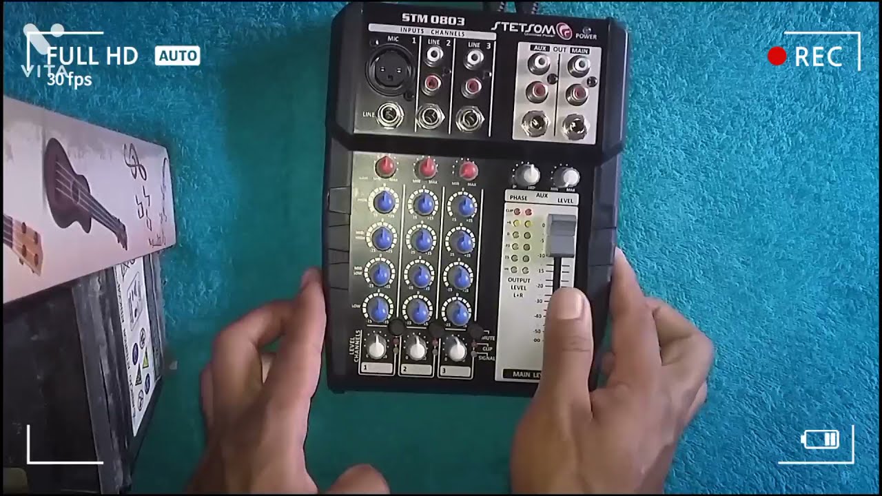 Mesa automotiva Stetsom STM 0803 explicando suas fun&ccedil;&otilde;es e funcionamento