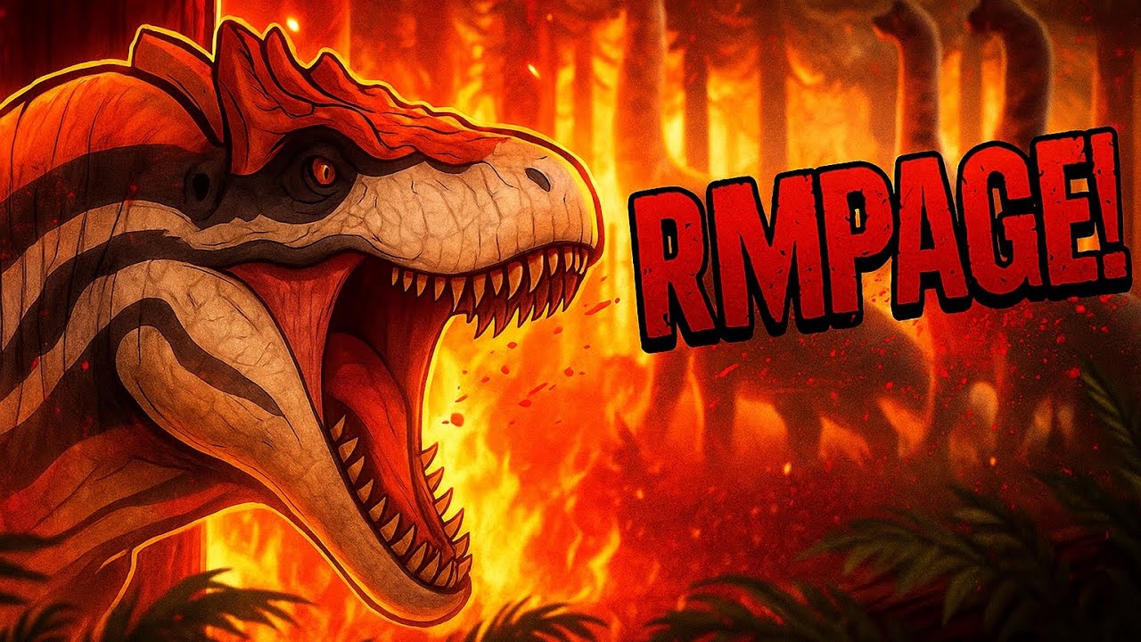 Saurophaganax RAMPAGE! | Prior Extinction Gameplay