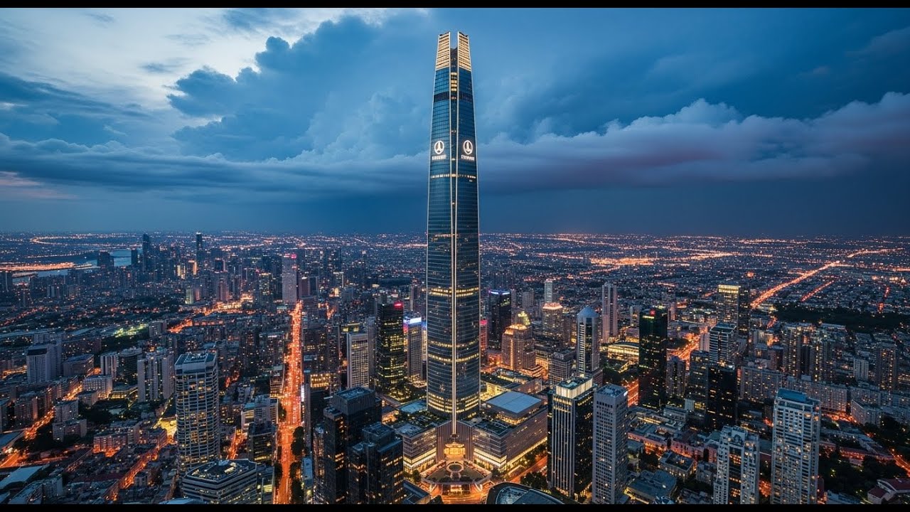 Why are luxury car brands suddenly building skyscrapers?
