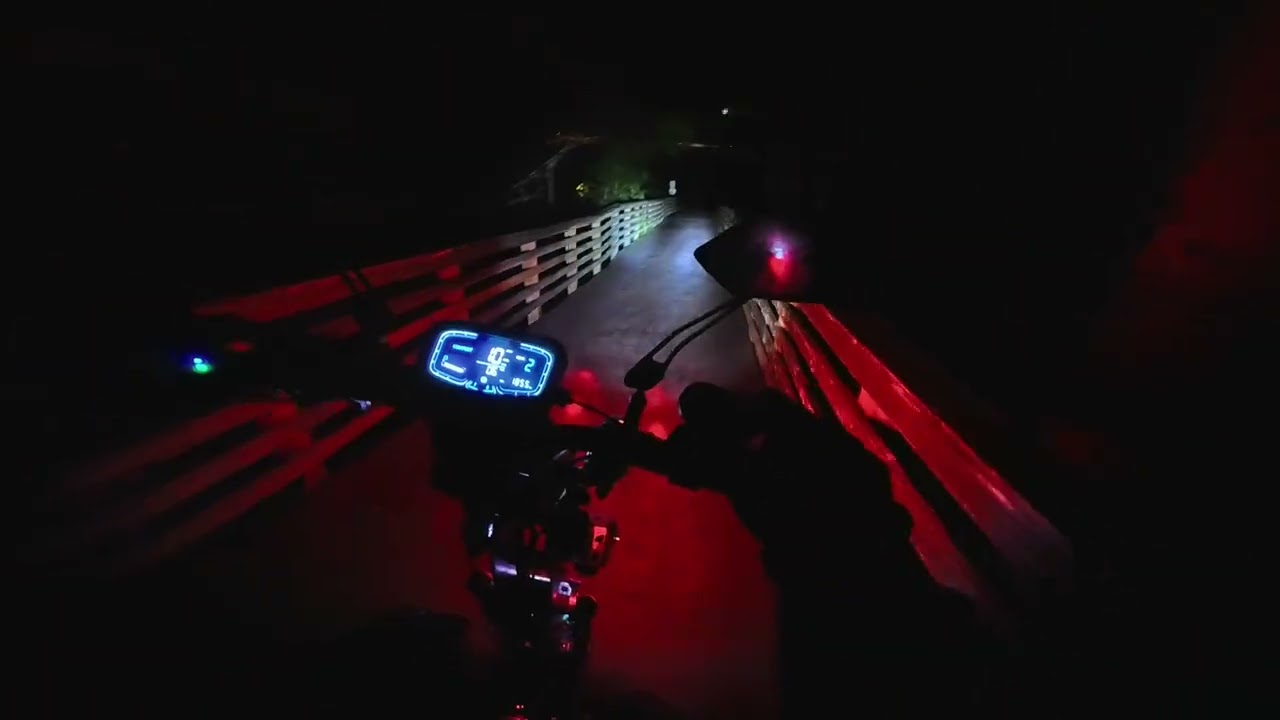 Night Ride Across the Peninsula to Meet the Crew ⚡ #A7Max #10000W #Scooter