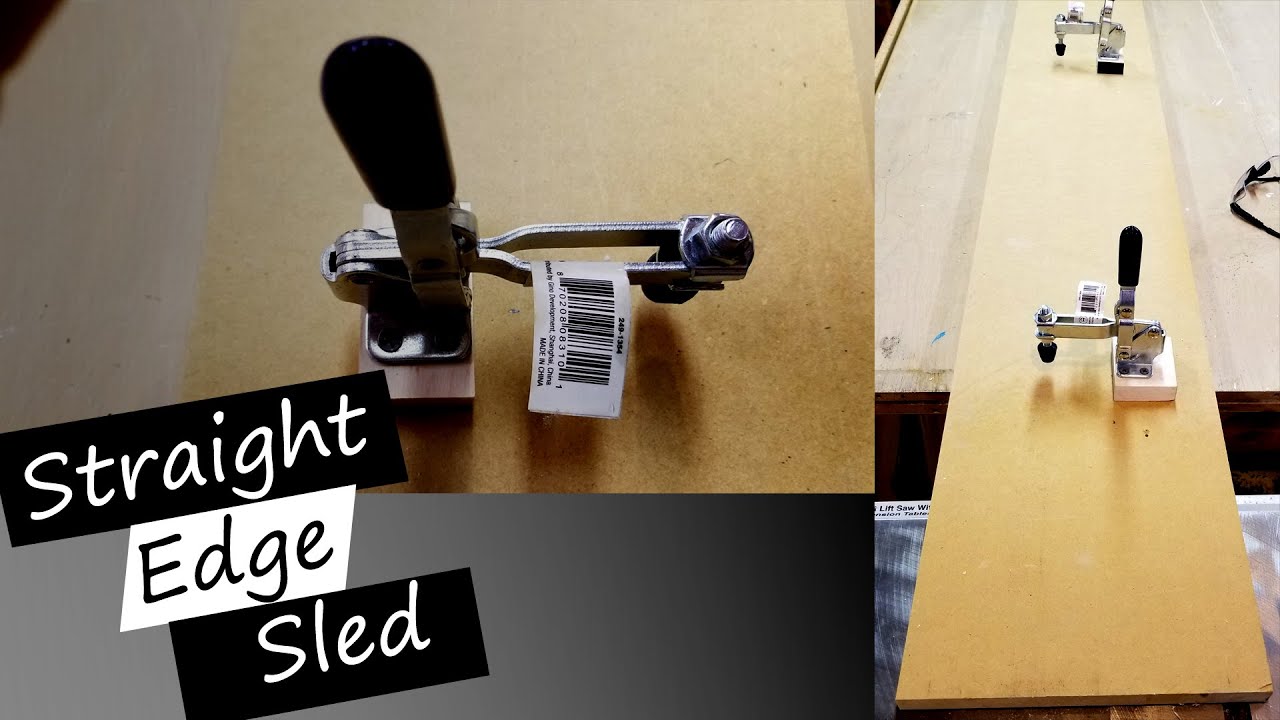 How to Make a Straight Edge Sled - SBW#18