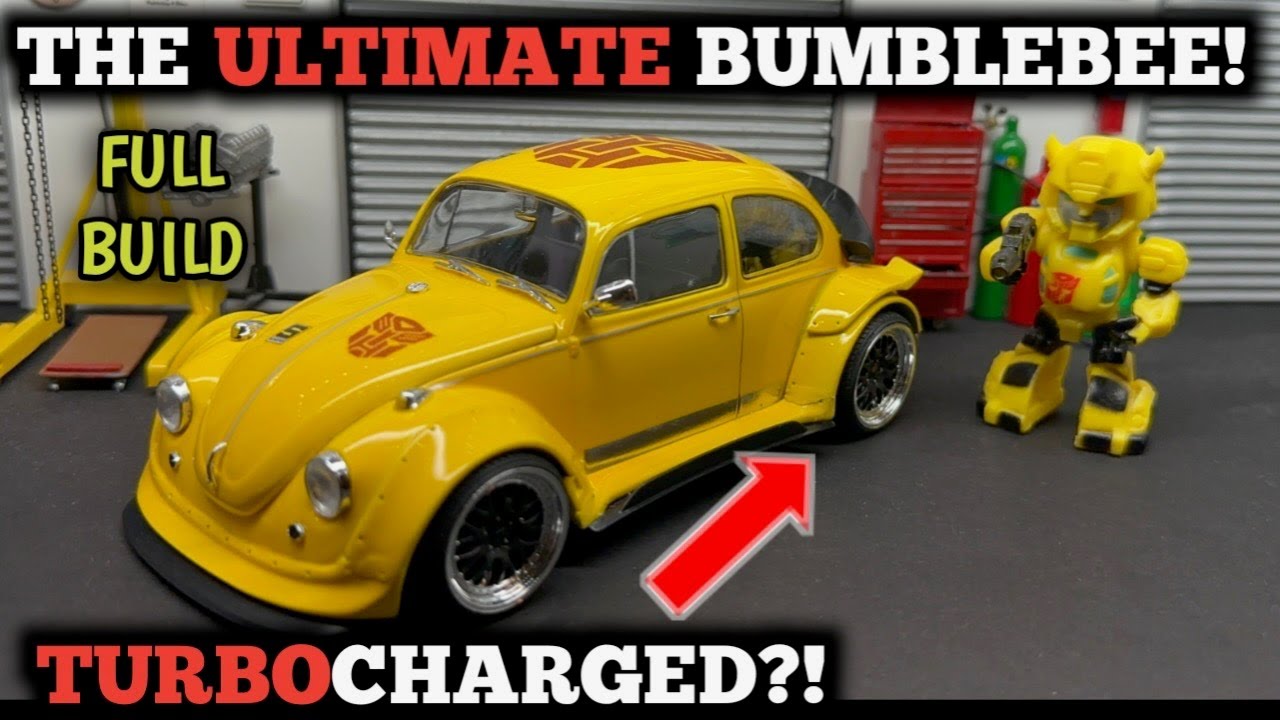 Revell: Building a Custom 68 VW Beetle AKA Bumblebee!